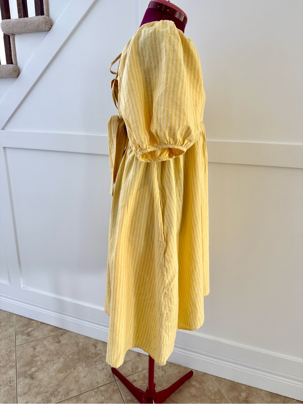 NWT Joe Fresh x Jillian Harris Linen Cotton Dress Size M - Picture 3 of 11